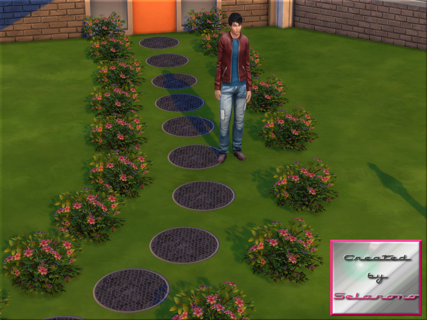 The Sims Resource SLRN Stepping Stone Rug Set