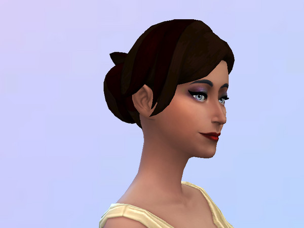 Sims 4 — [Juuth] Twotone updo bun by FlameKiller — This is a recolor of the standard Updo Bun! I hate the fact every