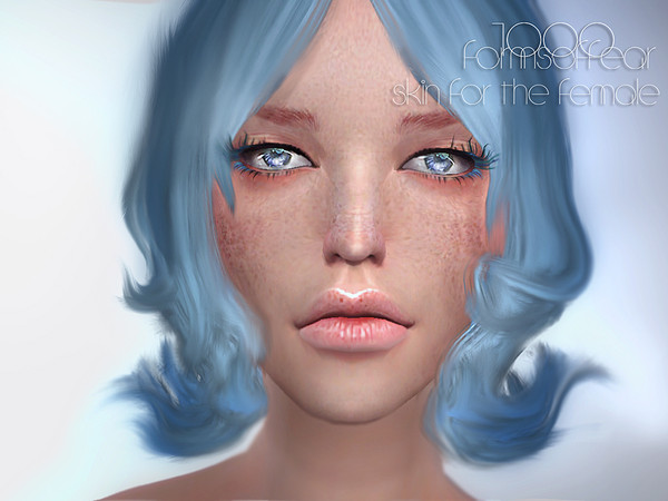 Sims 4 — 1000formsoffear TS4 skintones (female) by Thousandformsoffear — Here is my first skintone for ts4. It has five