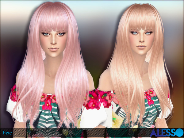 Sims 4 — Anto - Hero (Hair) by Anto — -LODs included -Hats compatible -Smooth animation -Ambient occlusion
