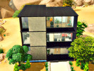 Sims 4 — Pajerba Villa by mecha244 — A modern sweet villa With 2 bedrooms 3 toilets , kitchen , living room, a little