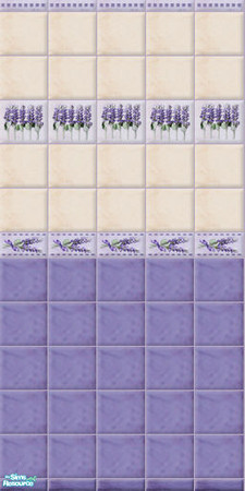 Sims 2 — LAVENDER 1 - kitchen&dining - 02 by perelinka — LAVENDER THEME: LAVENDER kitchen&dining series: tiled