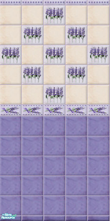 Sims 2 — LAVENDER 1 - kitchen&dining - 01 by perelinka — LAVENDER THEME: LAVENDER kitchen&dining series: tiled