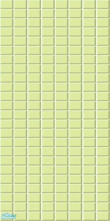 Sims 2 — Hester's Bathroom Tile Wall 1 by ImmeK — Light green wall tiles for your sims' favourite bathroom.