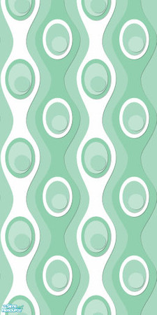Sims 2 — Studio K Seakelp - Mint by StudioKhagerks — 28 colors total. Can be found under Wallpapers. Coordinates with