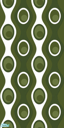 Sims 2 — Studio K Seakelp - Hosta by StudioKhagerks — 28 colors total. Can be found under Wallpapers. Coordinates with