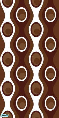 Sims 2 — Studio K Seakelp - Chocolate by StudioKhagerks — 28 colors total. Can be found under Wallpapers. Coordinates