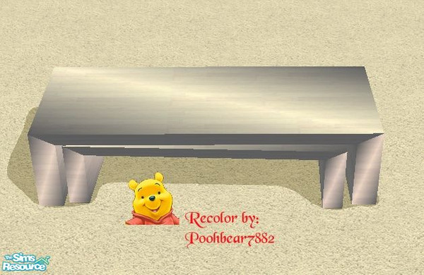 Sims 2 — TC43 Horizons Bedroom - Bedtable - Light by poohbear7882 — TC43 Light Wood Bedtable. Mesh by Paleoanth. Texture