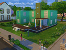 Sims 4 — Turquoise... by Simsrose2 —  This house name is Turquoise cause this house is furnished and built with blue and