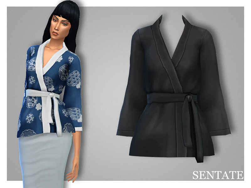 The Sims Resource Sakura Kimono Jacket