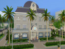Sims 4 — Diagnostic Medical Center by LeonFress2 — It's a classical style medical center. Center has 6 rooms for