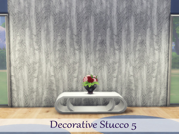 Sims 4 — Decorative Stucco 5 by Joy6 — Wall decorative stucco
