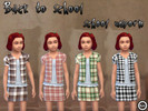 Sims 4 — Back to school by Kitch2 — School uniform for little girls