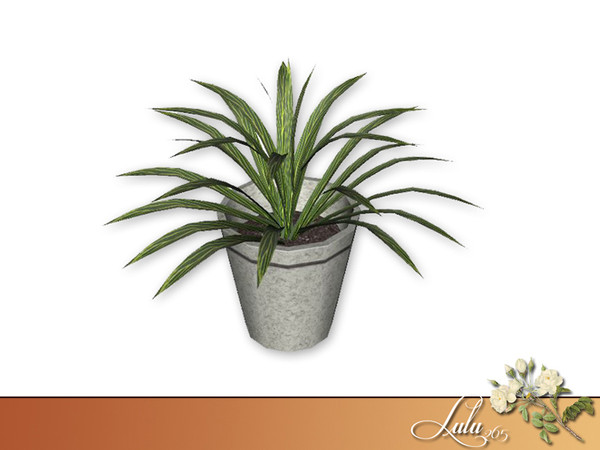 Sims 3 — Tradional Bedroom Pot Plant by Lulu265 — Part of the Traditional Bedroom Set