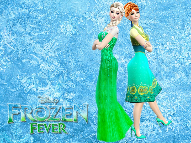 SakuraPhan's Frozen Fever (Anna Dress) .