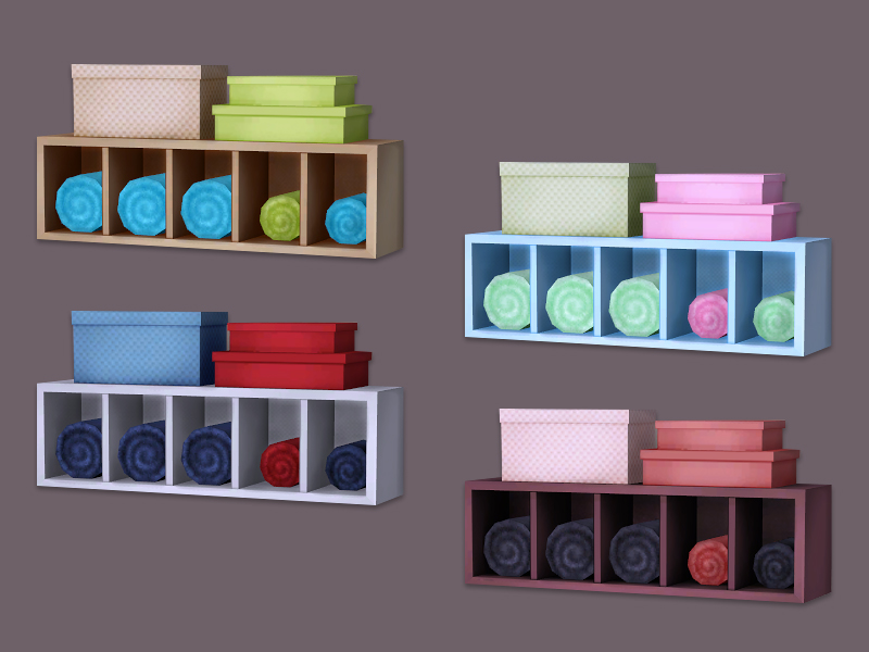 The Sims Resource | Bathroom Shelf