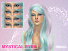 Sims 4 — Mystical eyes by minmic — 4 new different shades of eyecolor