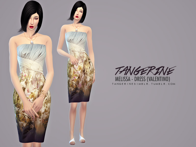 The Sims Resource Melissa - Dress
