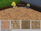 Sims 4 — Stone Walkways by Snerby2 — Some new stone walkways, to find in category floor/outdoor.