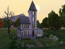 Sims 3 — The Zinfandel  by GoopyCarbon — A 2 bedroom, 2 bath victorian styled home with an eerie/romantic atmosphere. The