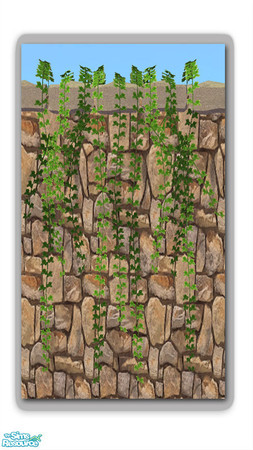 Sims 2 — Wall Flowers - Recol04 by Shakeshaft — Part of the third recolour of my Cottage Garden set which includes