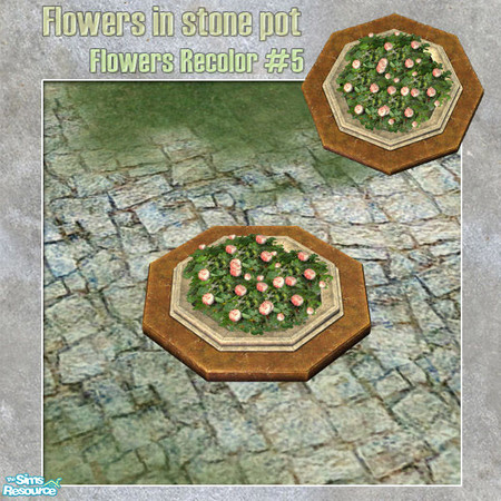 Sims 2 — S2S Park Flowers - Flowers Recolor #5 by sims2sisters — Flowers Recolor of the MESH#2