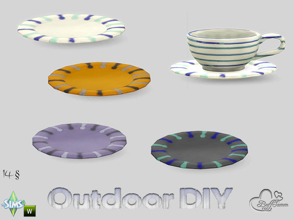 Sims 4 — DIY Espresso Plate by BuffSumm — The slogan of your Sim is: Do It Yourself! So your Sim took a lot of