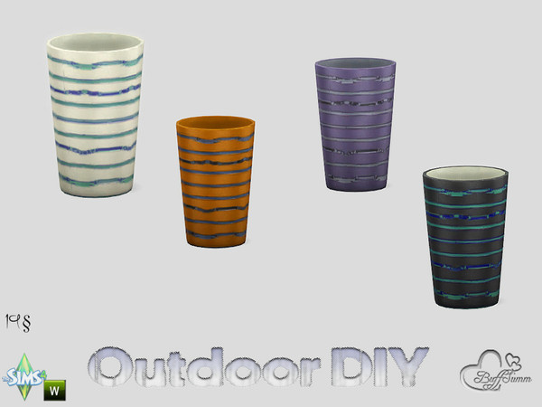Sims 4 — DIY Mug by BuffSumm — The slogan of your Sim is: Do It Yourself! So your Sim took a lot of Euro-Pallets and