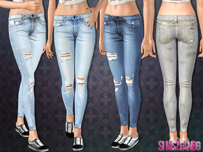 sims2fanbg's 419 - Skinny jeans
