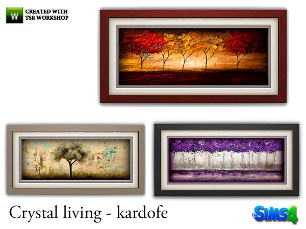 Sims 4 — kardofe_Crystal living_Picture by kardofe — Box with three different layers of trees 