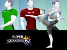 Sims 4 — Male Wii Fit Trainer T-Shirt by shunchain2 — Wii fit Trainer 5 colors