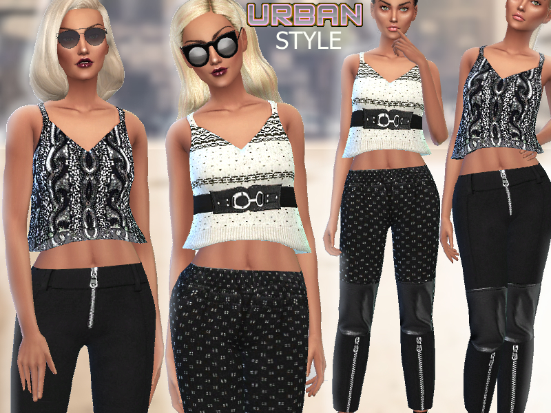 The Sims Resource - Set- Urban Look