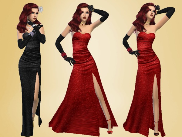The Sims Resource - Dress glamorous golden years