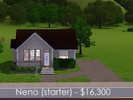 Sims 3 — Soumi - Neno (starter) $16,300 by Soumi2 — Perfect starter home featuring one bedroom, one bathroom and open