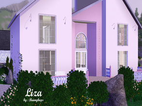 Sims 3 — Liza by BunnyHops — Up for a really Girly Home? Meet Liza! Featuring one bedroom and one bathroom, and