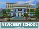 Sims 4 — Newcrest School noCC by Modern Sims by Modern_Sims — Stunning school inspired by The Sims 3! This school works