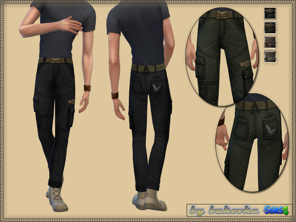 The Sims Resource - Army Pants