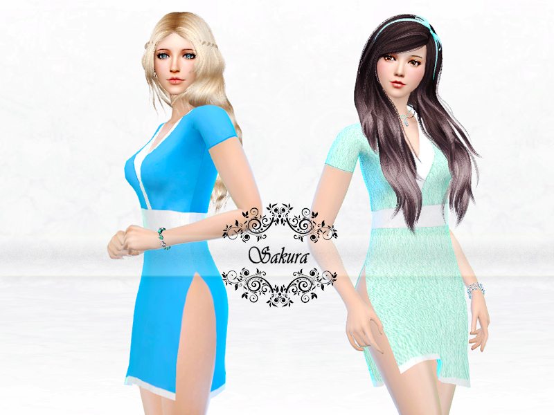 Flyselskaber Tjen næve The Sims Resource - Katara Dress