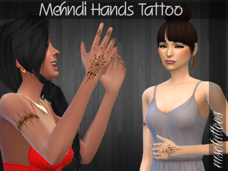 luvjake's Mehndi Hands Tattoos