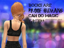 Sims 4 — Books Are Proof Humans Can Do Magic Tattoo - For Female by _shadowhunter_witch — Books Are Proof Humans Can Do