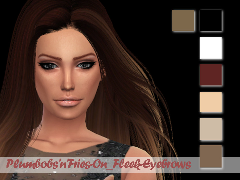 The Sims Resource - On Fleek-Eyebrows