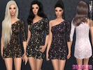 Sims 4 — 76 - Mini party dress by sims2fanbg — .:76 - Mini party dress:. Dress in 15 different colors. I hope you like