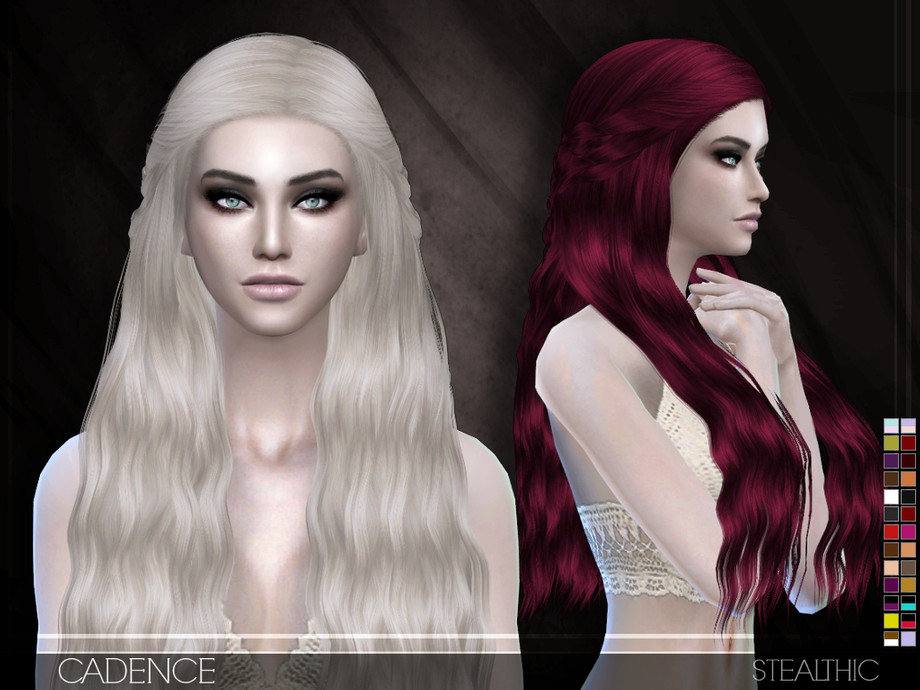 The Sims Resource Stealthic Cadence Female Hair