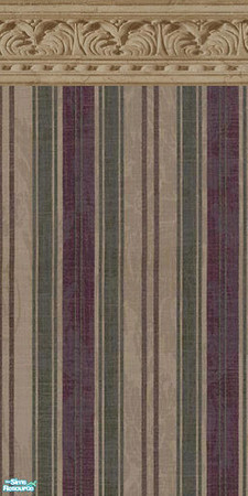 Sims 2 — Victorian Wall Set - Victorian Stripe by drewsoltesz — A set of three different Victorian Era Wallpapers,