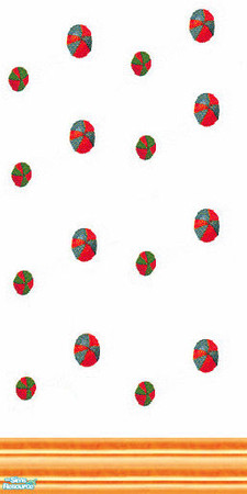 Sims 2 — dogs set - 15 by skinflin — cute cheap $2 walls of dogs in different patterns....