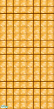 Sims 2 — Tiny Dancin' tile Orange wall by tamlfra — I always thought the Maxis floor was too large, so I resized it and