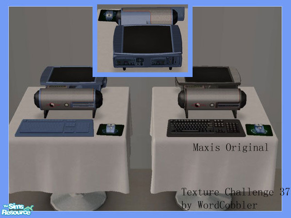 Sims 2 — WC-TC37 - Little Sister, WD15 recolor by WordCobbler — Texture is by minsmusic for Texture Challenge 37. This is