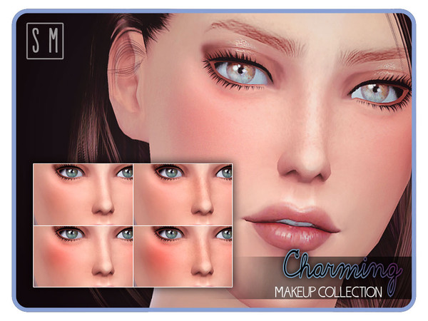 Sims 4 — [ Charming ] - Blush by Screaming_Mustard — From "Charming Makeup Collection". This blush