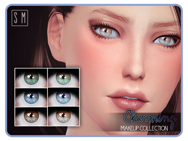 Sims 4 — [ Charming ] - Eye Mask by Screaming_Mustard — From "Charming Makeup Collection". This eye