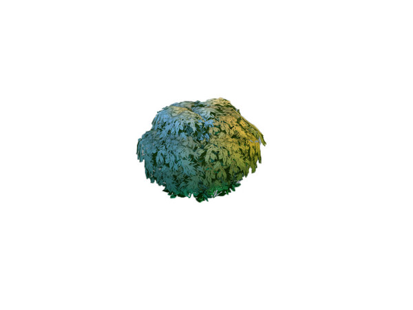Sims 4 — Snow covered bush by kinder10000 — A snow covered bush